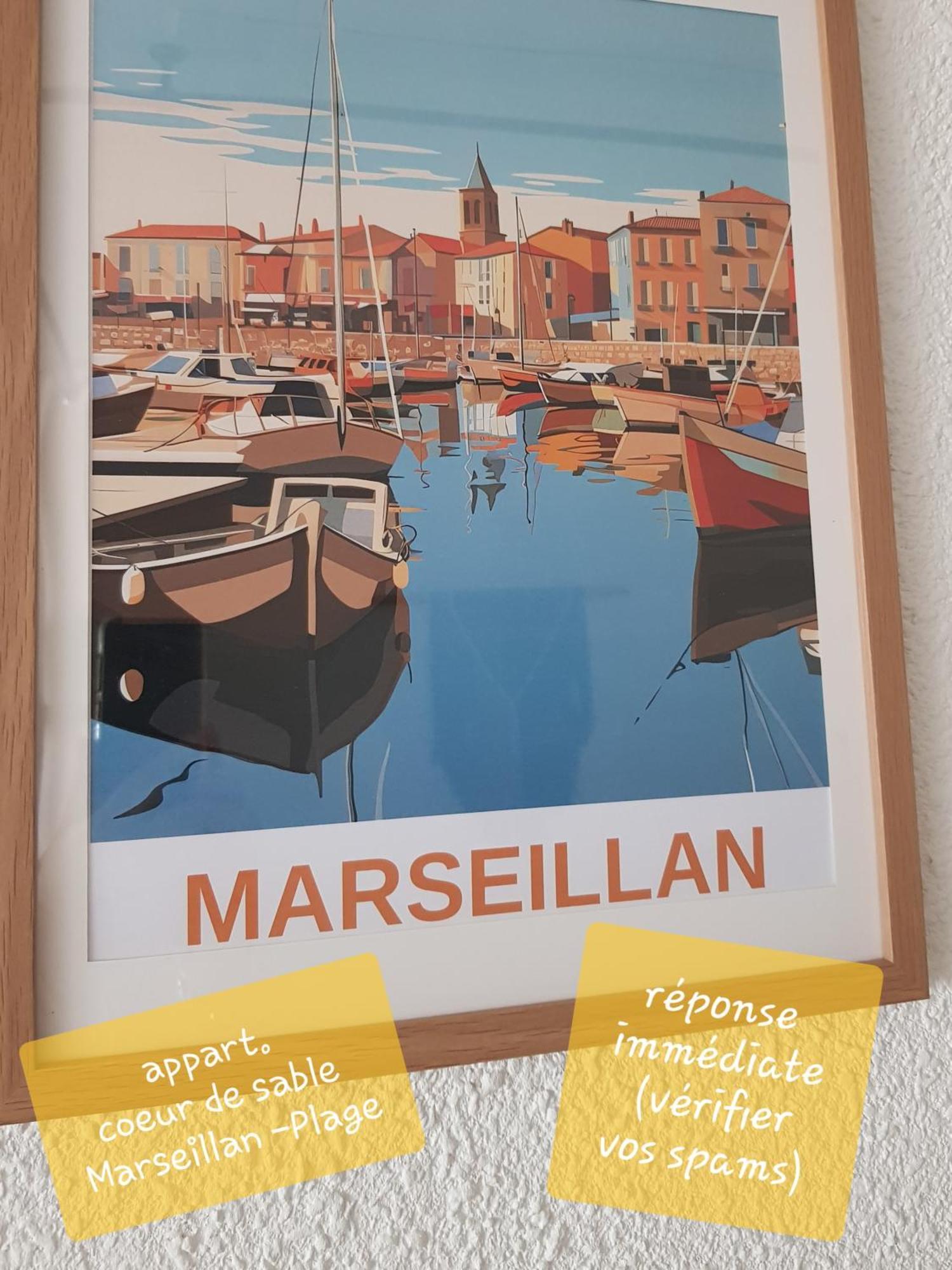 Marseillan-Plage Appartement Coeur De Sable Exterior foto